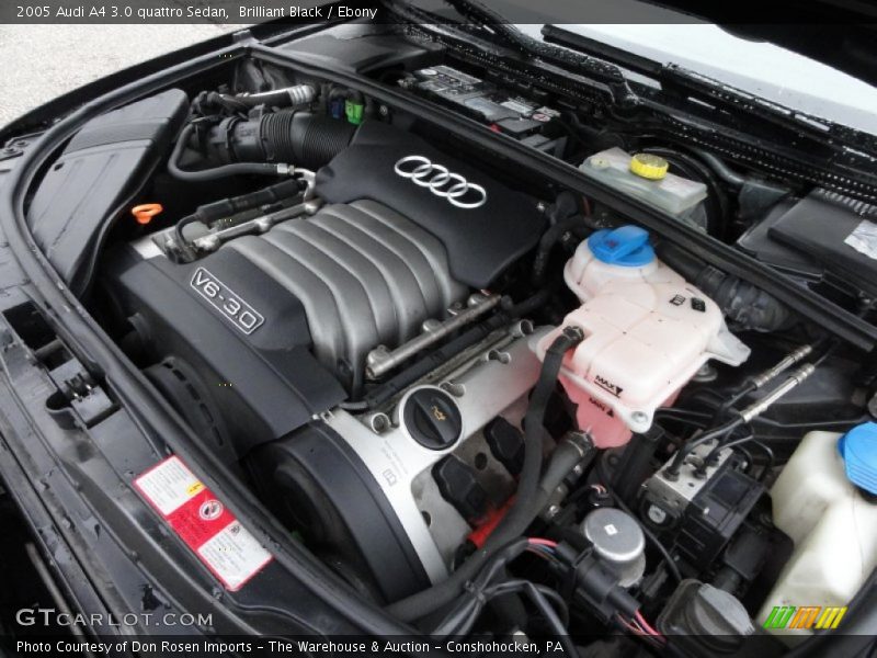  2005 A4 3.0 quattro Sedan Engine - 3.0 Liter DOHC 30-Valve V6