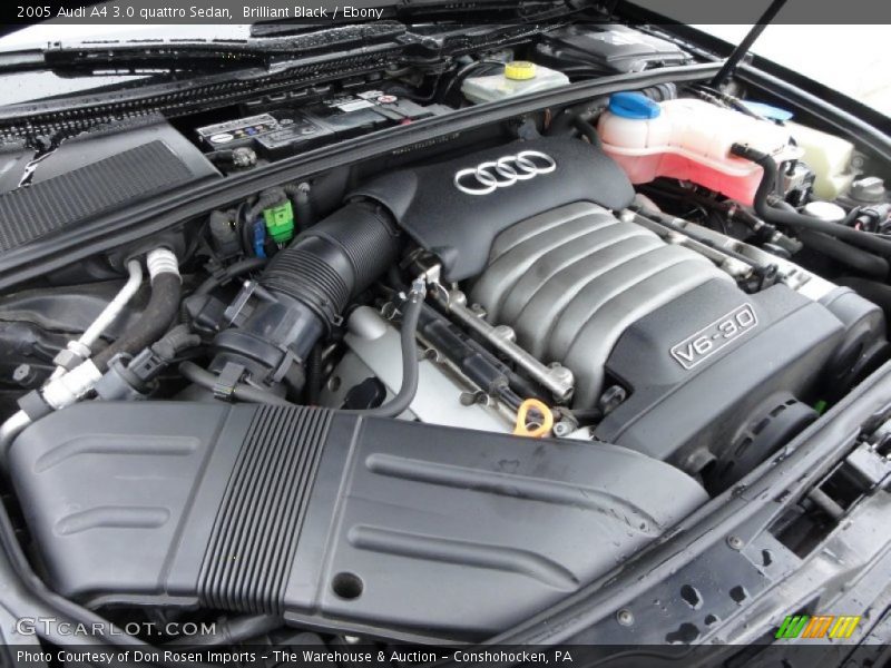  2005 A4 3.0 quattro Sedan Engine - 3.0 Liter DOHC 30-Valve V6