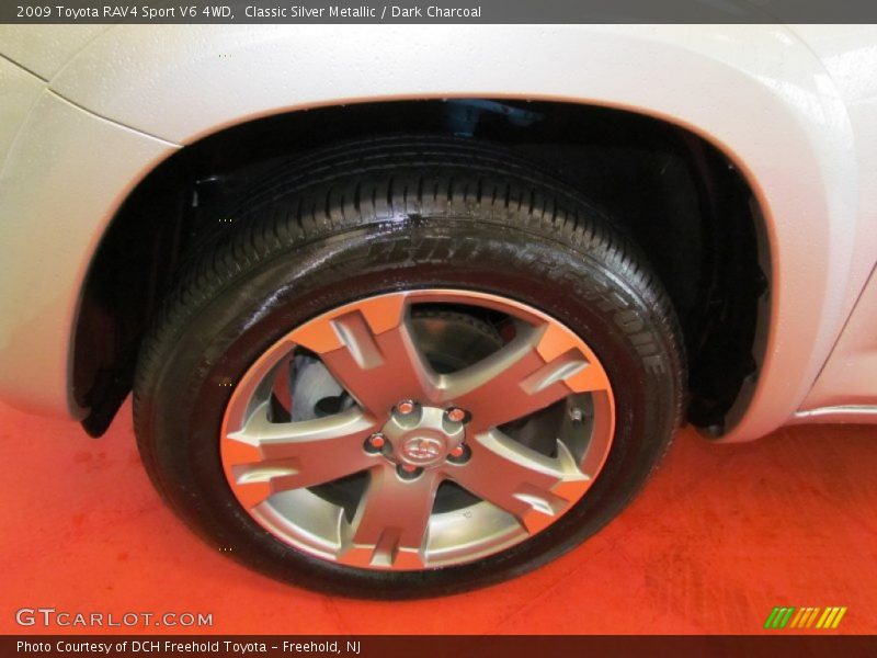 Classic Silver Metallic / Dark Charcoal 2009 Toyota RAV4 Sport V6 4WD