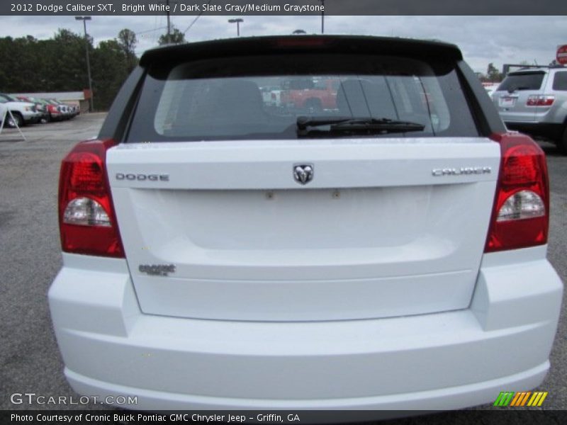 Bright White / Dark Slate Gray/Medium Graystone 2012 Dodge Caliber SXT