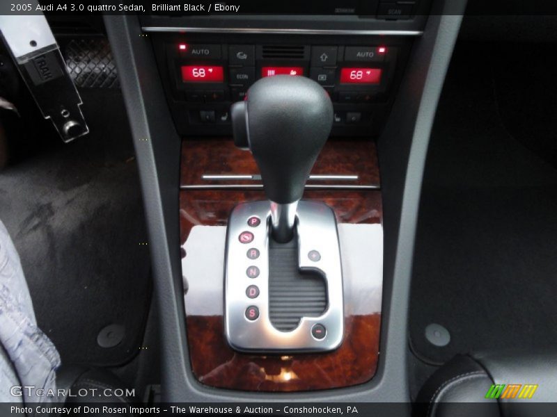  2005 A4 3.0 quattro Sedan 5 Speed Tiptronic Automatic Shifter