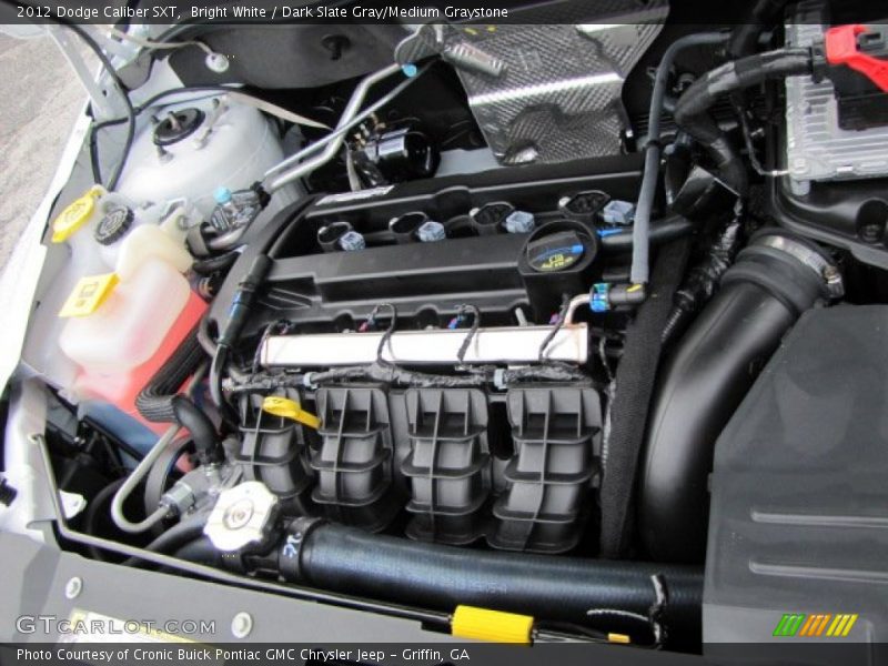 Bright White / Dark Slate Gray/Medium Graystone 2012 Dodge Caliber SXT