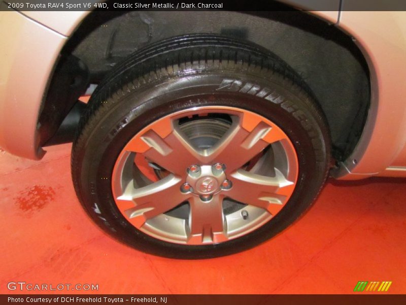 Classic Silver Metallic / Dark Charcoal 2009 Toyota RAV4 Sport V6 4WD