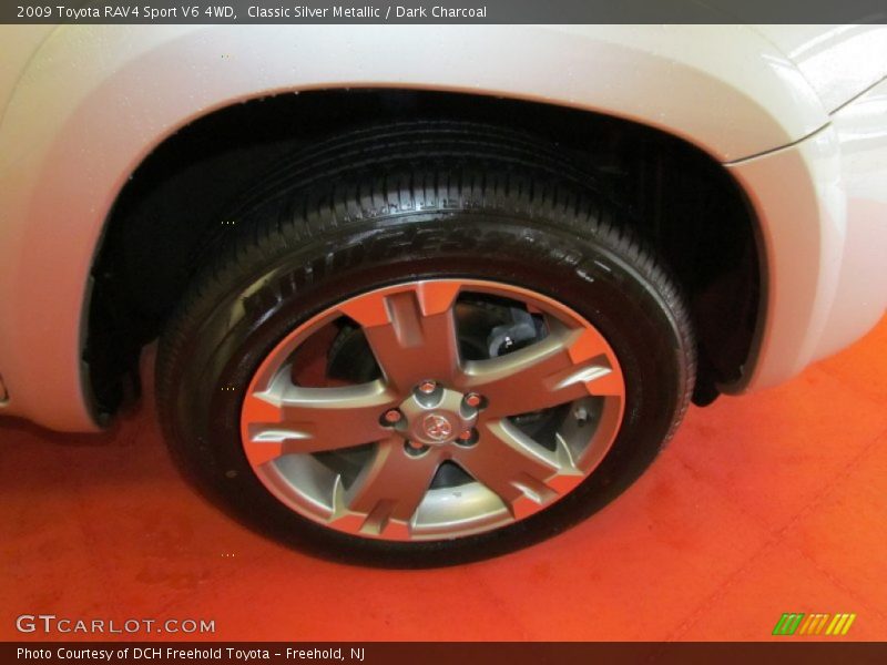 Classic Silver Metallic / Dark Charcoal 2009 Toyota RAV4 Sport V6 4WD