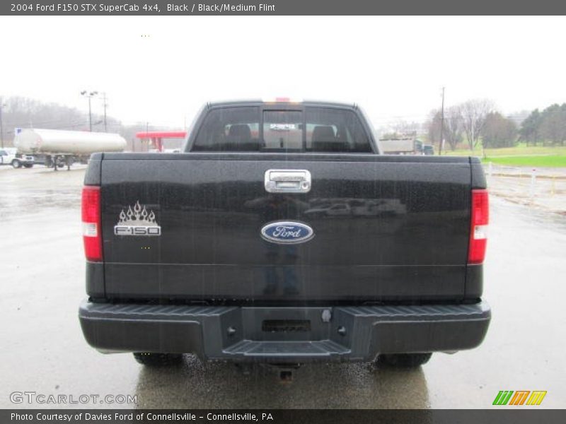Black / Black/Medium Flint 2004 Ford F150 STX SuperCab 4x4
