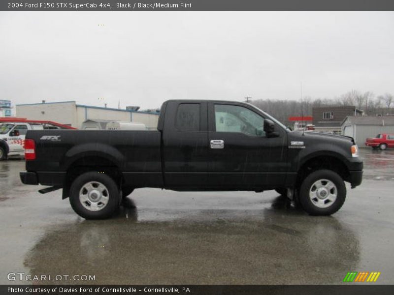 Black / Black/Medium Flint 2004 Ford F150 STX SuperCab 4x4