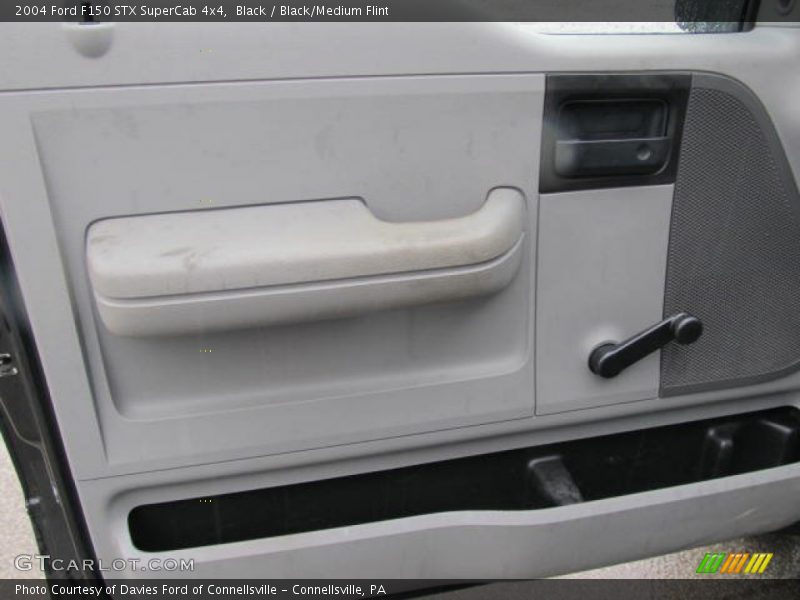 Black / Black/Medium Flint 2004 Ford F150 STX SuperCab 4x4