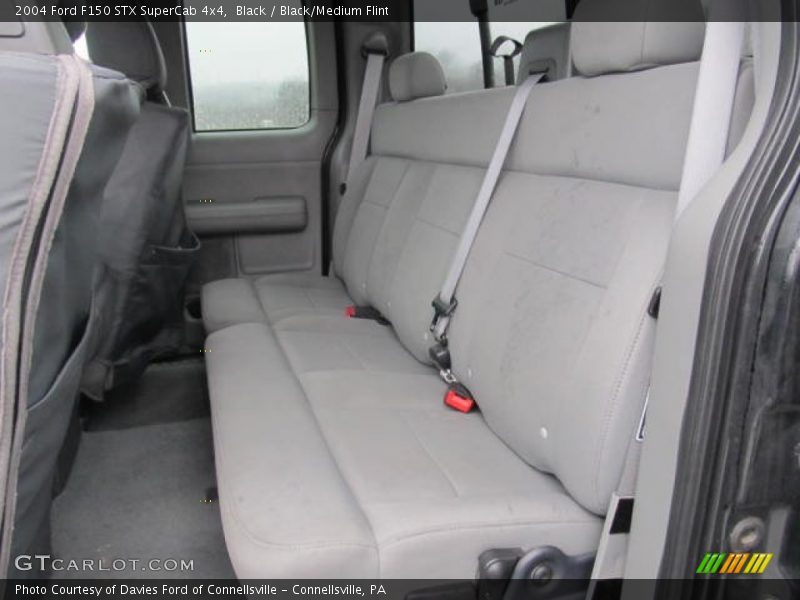 Black / Black/Medium Flint 2004 Ford F150 STX SuperCab 4x4