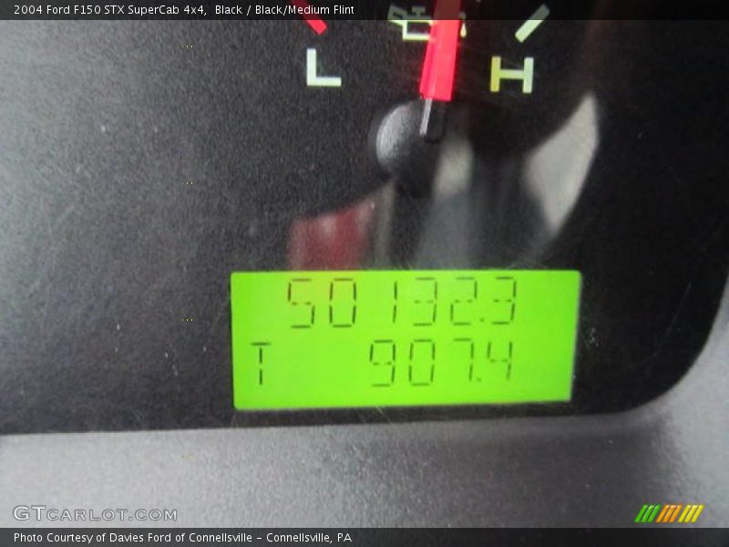 Black / Black/Medium Flint 2004 Ford F150 STX SuperCab 4x4