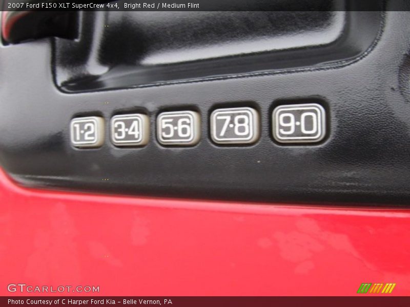 Bright Red / Medium Flint 2007 Ford F150 XLT SuperCrew 4x4