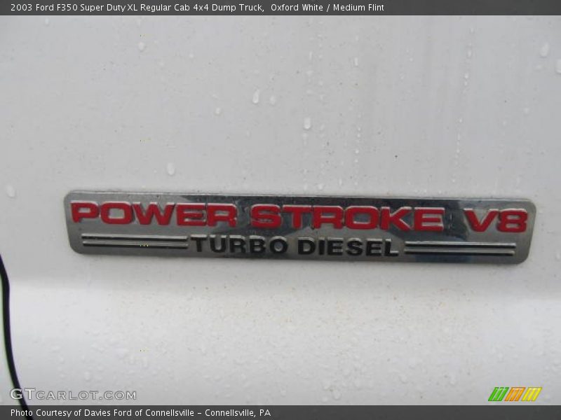  2003 F350 Super Duty XL Regular Cab 4x4 Dump Truck Logo