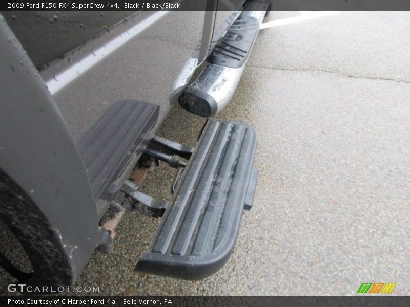Black / Black/Black 2009 Ford F150 FX4 SuperCrew 4x4