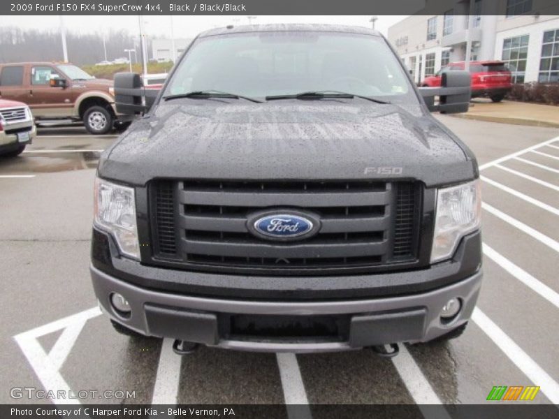 Black / Black/Black 2009 Ford F150 FX4 SuperCrew 4x4