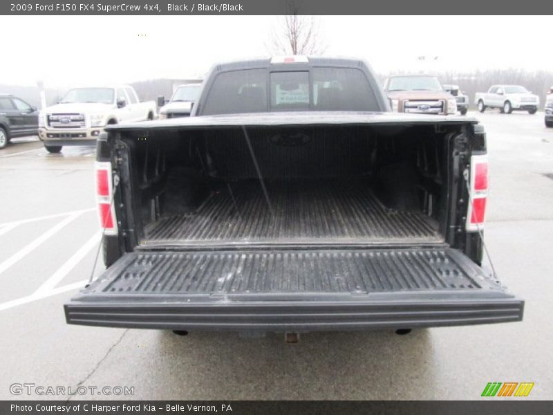 Black / Black/Black 2009 Ford F150 FX4 SuperCrew 4x4