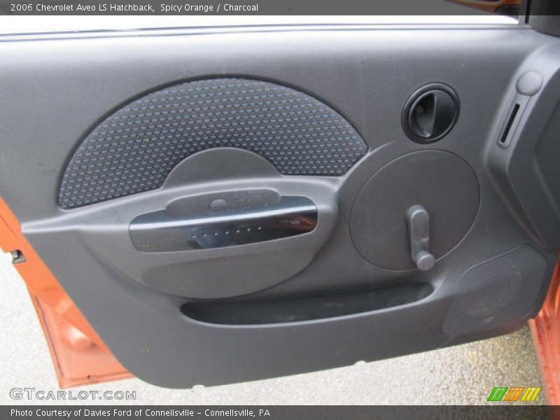 Spicy Orange / Charcoal 2006 Chevrolet Aveo LS Hatchback