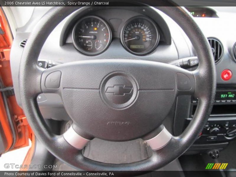 Spicy Orange / Charcoal 2006 Chevrolet Aveo LS Hatchback