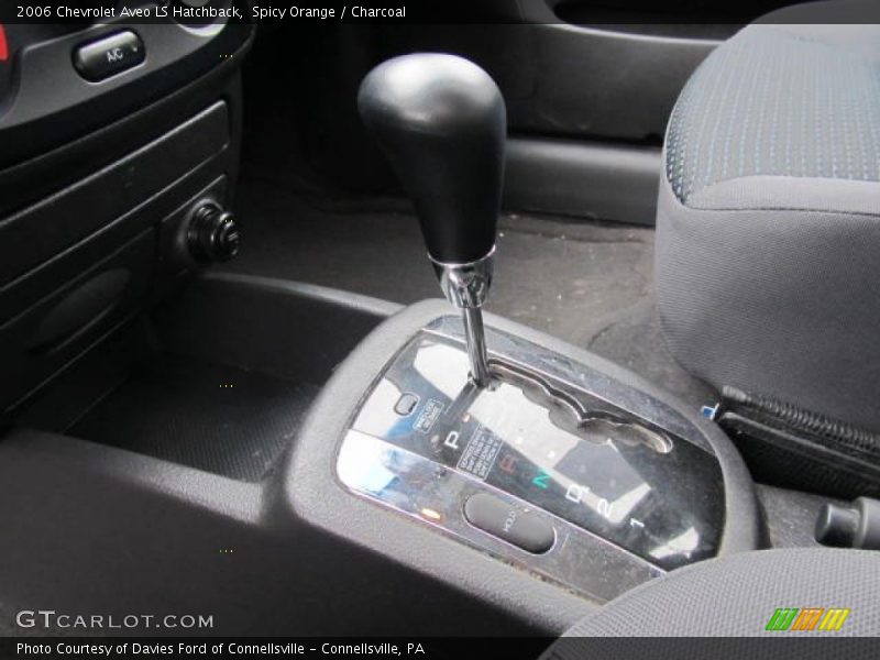 Spicy Orange / Charcoal 2006 Chevrolet Aveo LS Hatchback