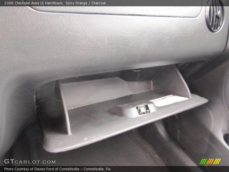 Spicy Orange / Charcoal 2006 Chevrolet Aveo LS Hatchback