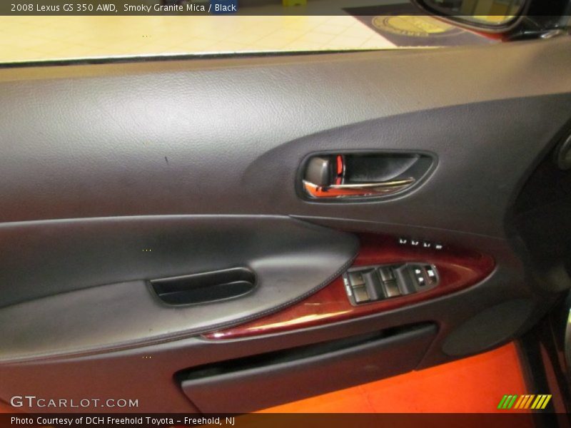 Smoky Granite Mica / Black 2008 Lexus GS 350 AWD