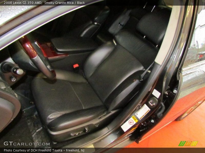Smoky Granite Mica / Black 2008 Lexus GS 350 AWD