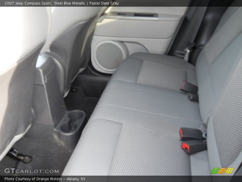 Steel Blue Metallic / Pastel Slate Gray 2007 Jeep Compass Sport