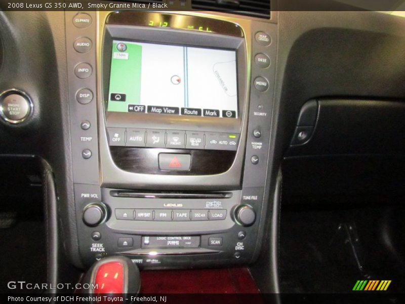 Smoky Granite Mica / Black 2008 Lexus GS 350 AWD