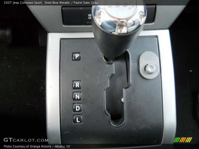 Steel Blue Metallic / Pastel Slate Gray 2007 Jeep Compass Sport