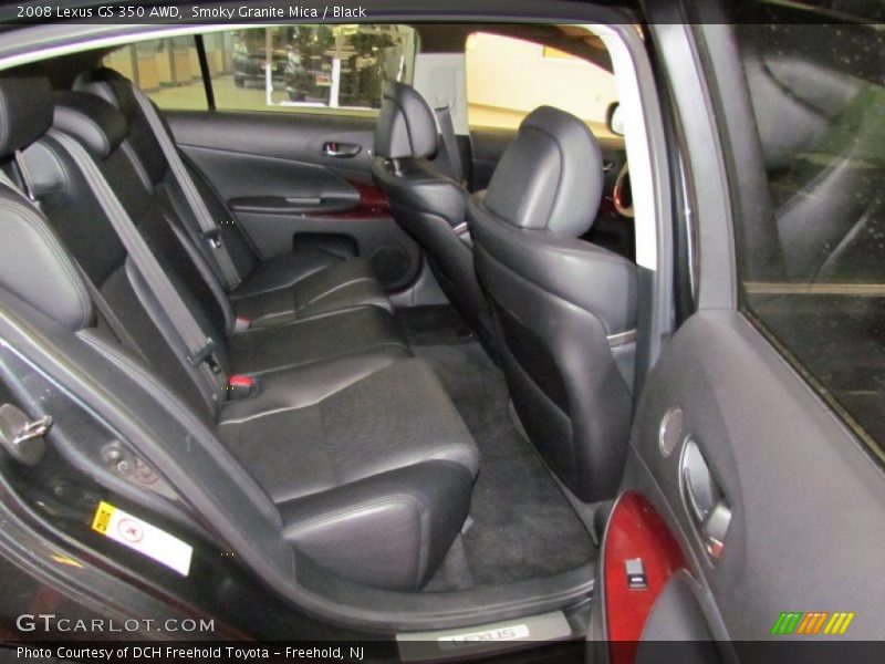 Smoky Granite Mica / Black 2008 Lexus GS 350 AWD