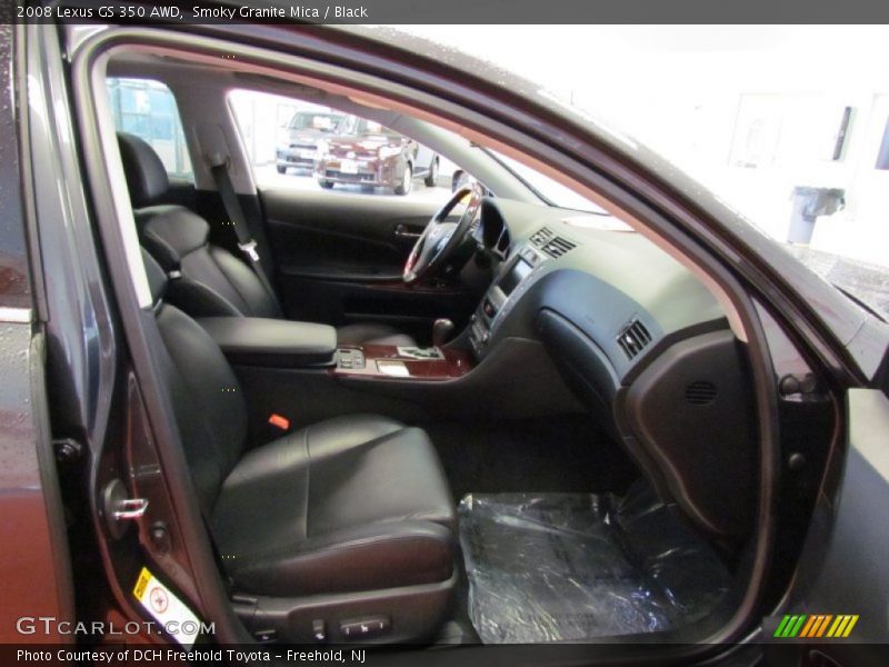Smoky Granite Mica / Black 2008 Lexus GS 350 AWD