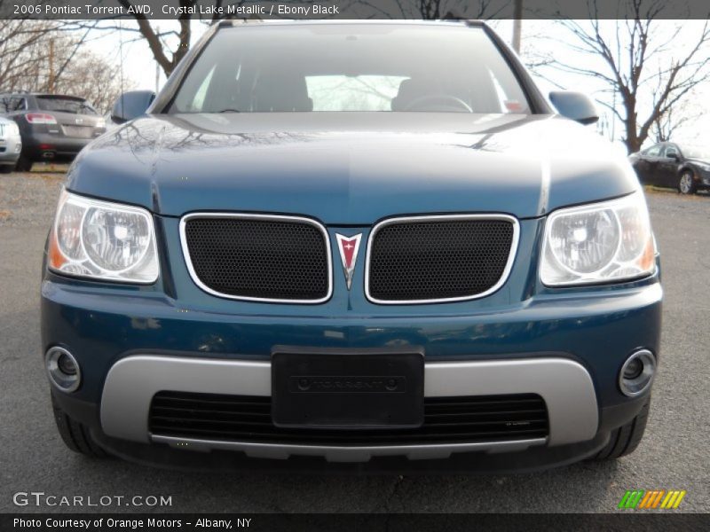 Crystal Lake Metallic / Ebony Black 2006 Pontiac Torrent AWD