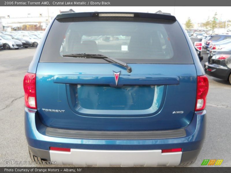 Crystal Lake Metallic / Ebony Black 2006 Pontiac Torrent AWD