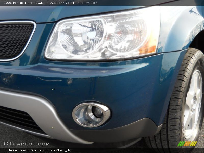Crystal Lake Metallic / Ebony Black 2006 Pontiac Torrent AWD