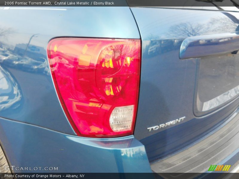 Crystal Lake Metallic / Ebony Black 2006 Pontiac Torrent AWD