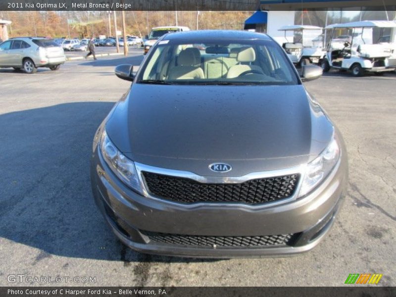 Metal Bronze / Beige 2011 Kia Optima LX