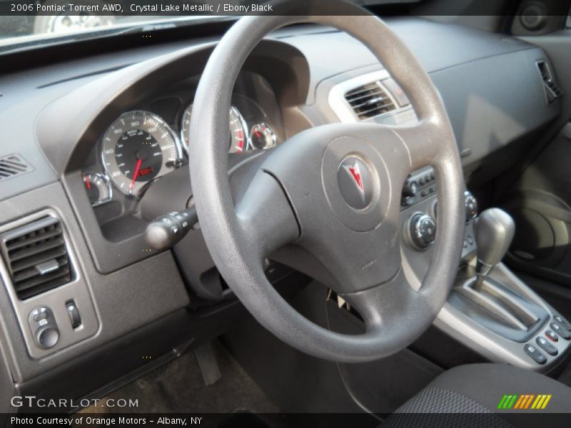 Crystal Lake Metallic / Ebony Black 2006 Pontiac Torrent AWD