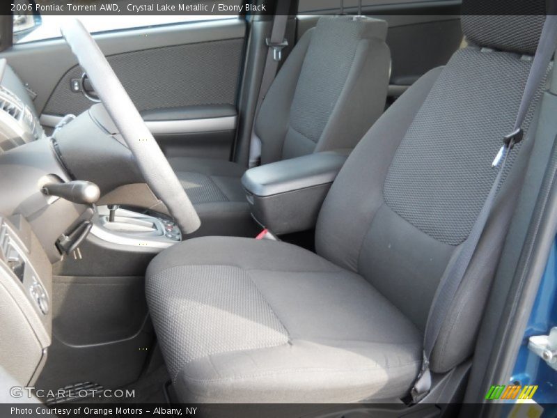 Crystal Lake Metallic / Ebony Black 2006 Pontiac Torrent AWD