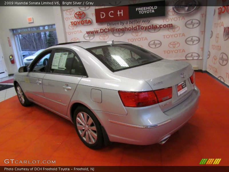Bright Silver / Gray 2009 Hyundai Sonata Limited V6