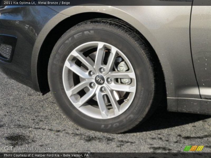 Metal Bronze / Beige 2011 Kia Optima LX