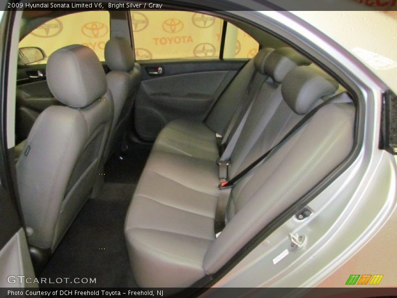 Bright Silver / Gray 2009 Hyundai Sonata Limited V6