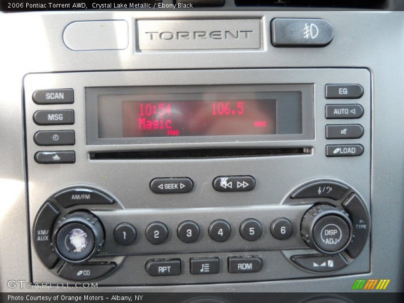 Crystal Lake Metallic / Ebony Black 2006 Pontiac Torrent AWD
