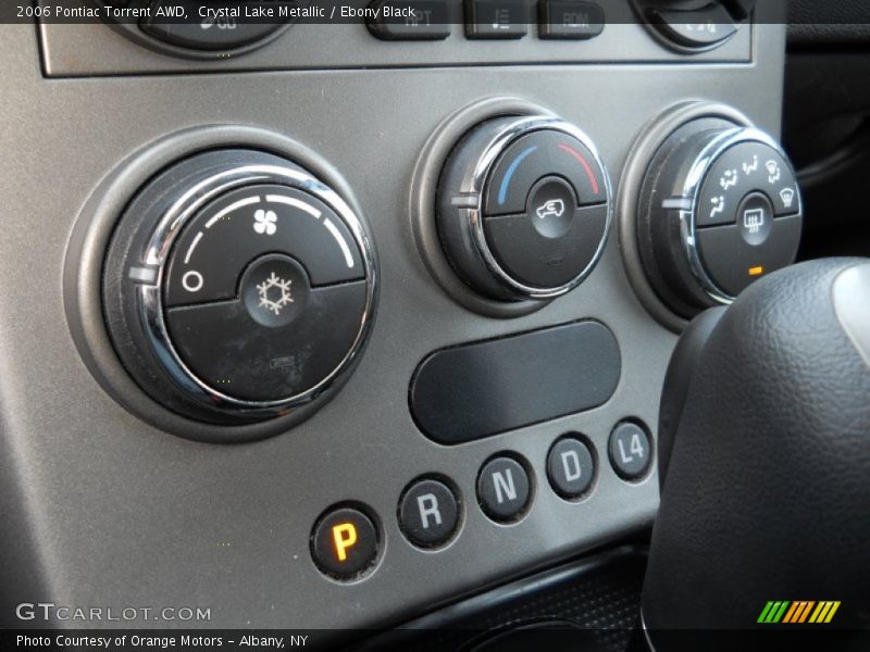 Crystal Lake Metallic / Ebony Black 2006 Pontiac Torrent AWD
