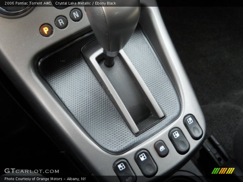 Crystal Lake Metallic / Ebony Black 2006 Pontiac Torrent AWD