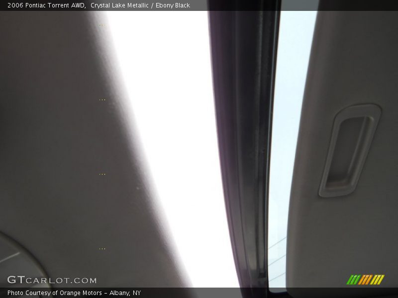 Crystal Lake Metallic / Ebony Black 2006 Pontiac Torrent AWD