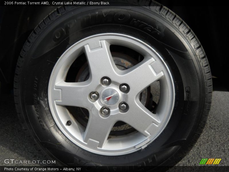 Crystal Lake Metallic / Ebony Black 2006 Pontiac Torrent AWD