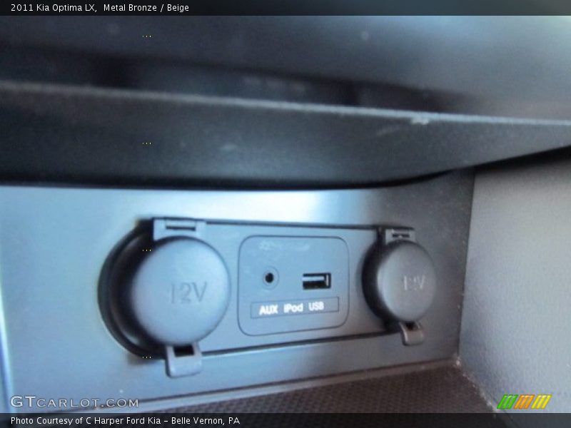 Metal Bronze / Beige 2011 Kia Optima LX