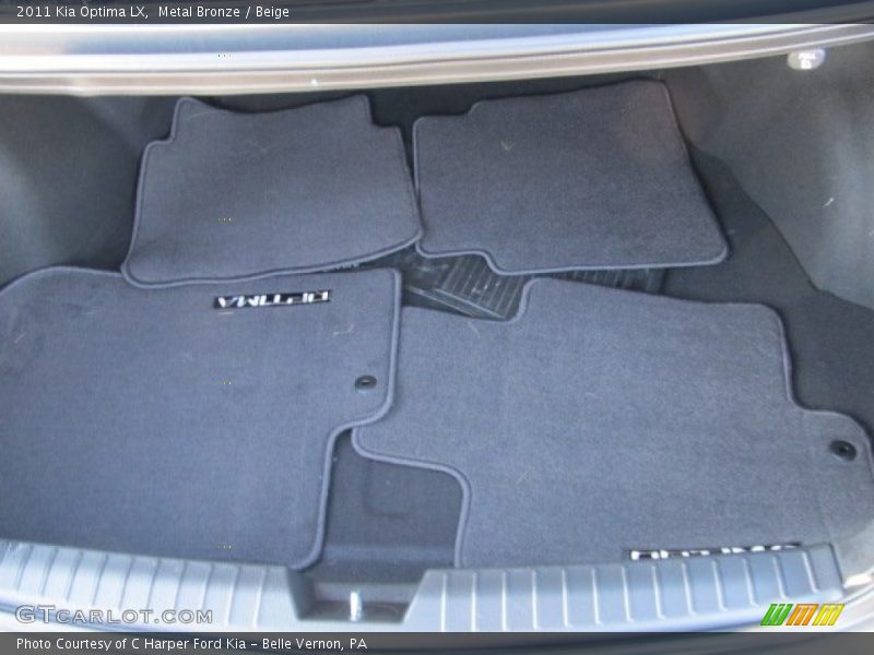 Metal Bronze / Beige 2011 Kia Optima LX
