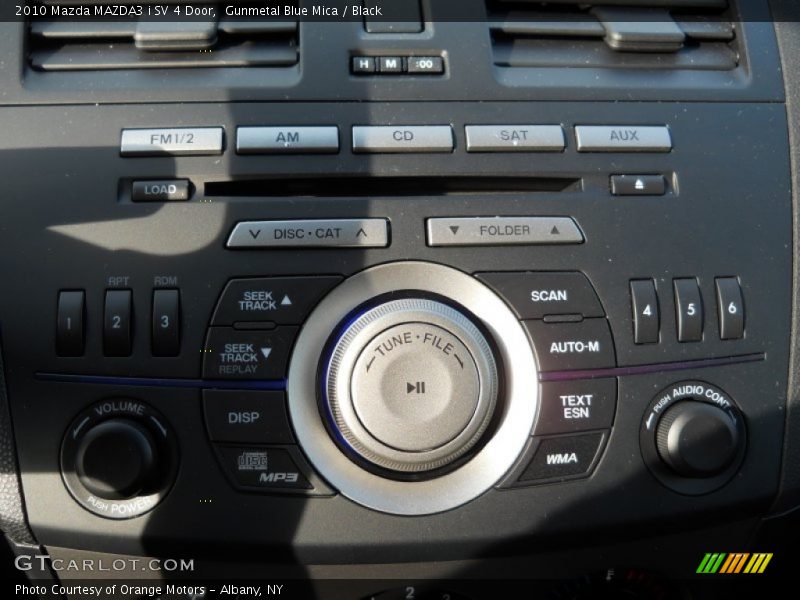 Gunmetal Blue Mica / Black 2010 Mazda MAZDA3 i SV 4 Door