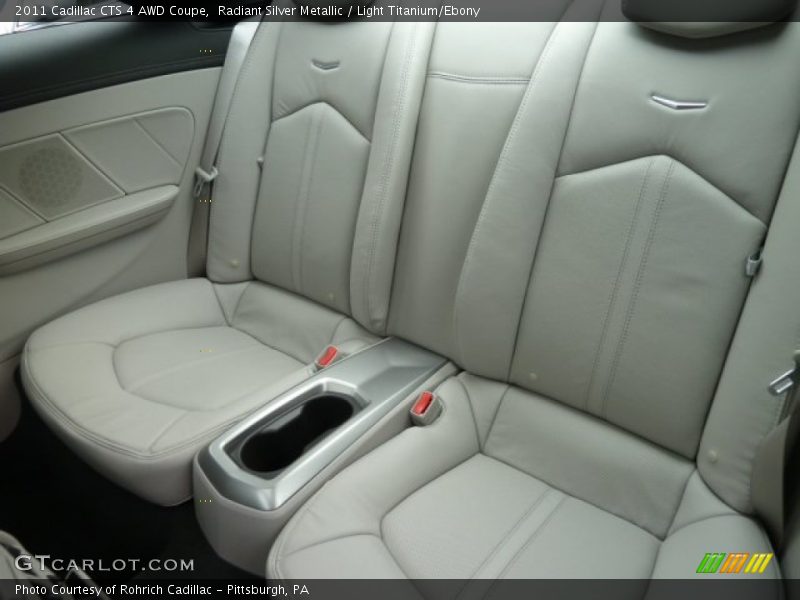 Radiant Silver Metallic / Light Titanium/Ebony 2011 Cadillac CTS 4 AWD Coupe