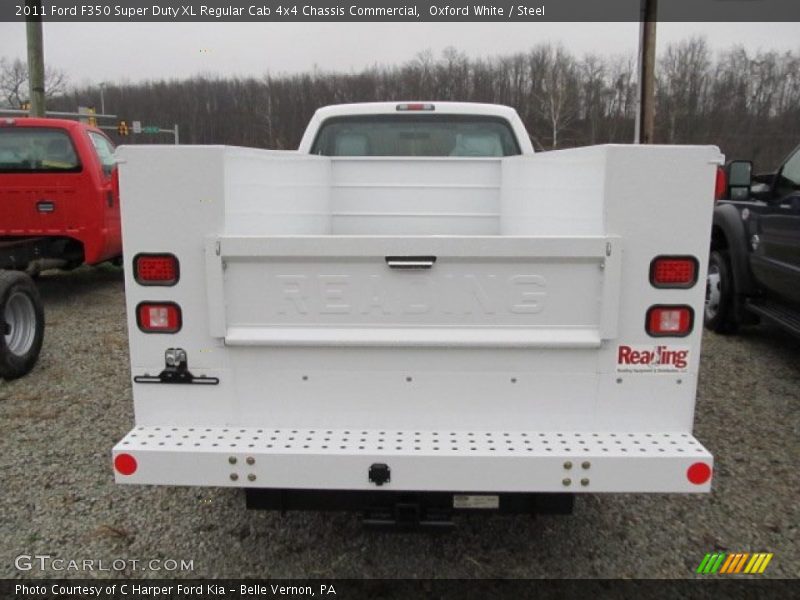 Oxford White / Steel 2011 Ford F350 Super Duty XL Regular Cab 4x4 Chassis Commercial