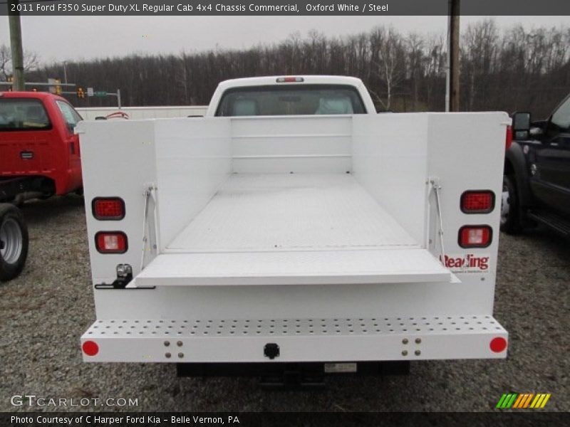 Oxford White / Steel 2011 Ford F350 Super Duty XL Regular Cab 4x4 Chassis Commercial